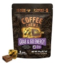 YouChews Coffee Chews - Grab & Go Energy with 100mg per Chew of Clean, Green Caffeine. With Real Organic Ingredients, Low Sugar, Great Bold Taste & Long Lasting Energy Boost (4 Count)