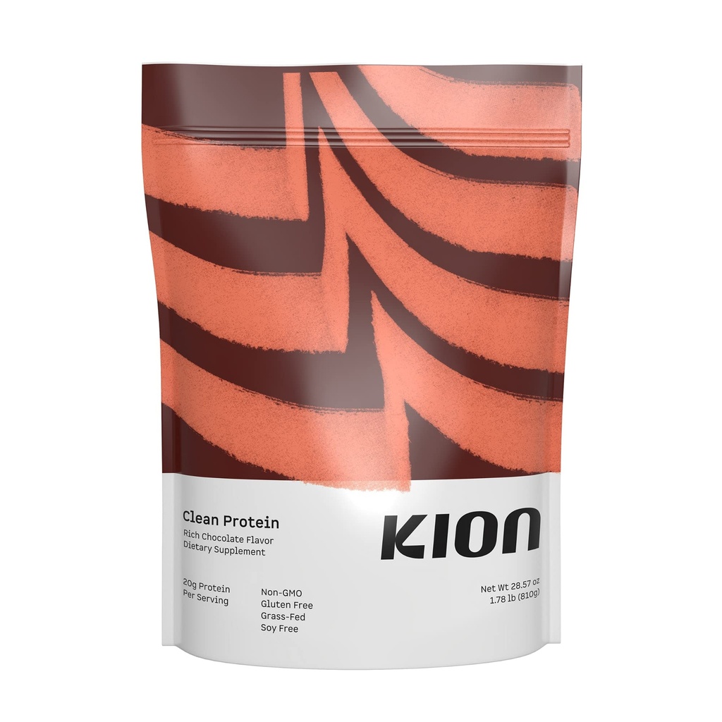 Kion Temiz Protein | Grass-Fed & Pasture-Raized Whey Isolate Protein Toz | Zengin Çikolata | 30 Hizmet