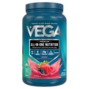 Vega All in One Nutrition Organic - 20g Plant-Based Pea protein, Berry, 20 Hizmet, Vitaminler A & C, Probiyotikler, Greens, Vegan, Keto, Gluten Free, 24.3oz (Pazar May Vary)