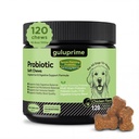 Probiotics & Prebiotics Soft Chews for Dogs–Daily Gut & Digestive Support | Spore probiotic with multi-strain Lactobacillus & prebiotic Inulin/FOS,supports gut & digestion, chicken flavor, 120 chews.