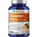 NusaPure Diosmin 900mg per Serving 120 Veggie Caps (Non-GMO, Vegan)
