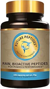 Future PeptidesTM Pure Protein: Best Protein Capses, Amino Acids Raw Food for Pre Processing and Post Workout Supplements. Παίρνει το μέρος της σκόνης πρωτεΐνης Whey. Ιδανικό για εκπαίδευση Crossfit.