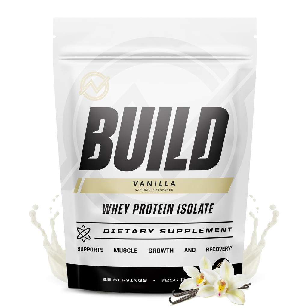 Outwork Nutrition Whey Isolate Protein Powder - Επιταχύνει την οικοδόμηση & ανάκτηση μυών - χαμηλή λακτόζη, χωρίς γλουτένη - συμπλήρωμα γυμναστικής μετά - ενισχυμένη σύνθεση πρωτεϊνών, βανίλια, 1,6lbs