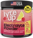 Nutriana Keto Electrolytes Toz No Sugar - Zero Carb & Zero Calorie Electrolyte Drink Mix - Sugar Free Electrolytes for Hydration Toz - Fasting Electrolytes Raspberry Lemonade Flavor