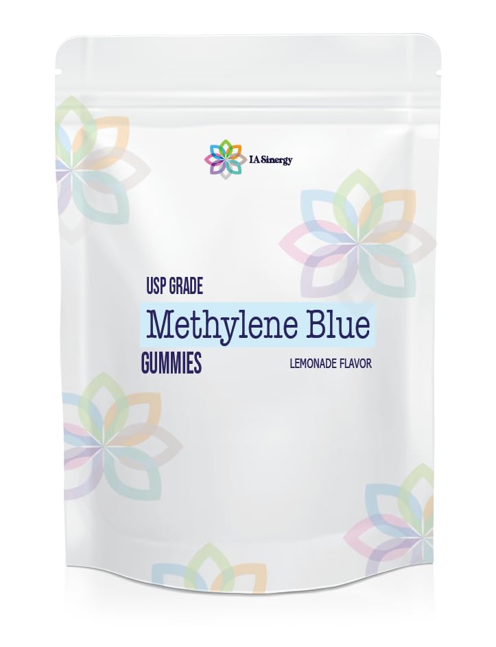 Methylene Blue Gummies 5mg, Supports Cognitive Vitality and Energy Level (30 ct)
