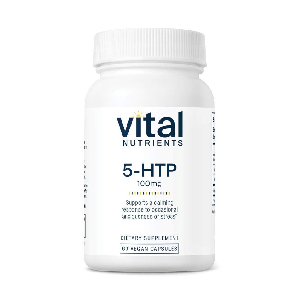 Ζωτικά θρεπτικά συστατικά 5-HTP 100mg (5-υδροξυτρυπτοφάνη) 
