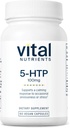 Vital Nutrients 5-HTP 100 mg (5-hidrxytryptophan) | Vegan Serotonin Destek Supplement* | Uyku ve Stres Desteği | 5HTP ve B6 | Gluten, Süt, Soy Free | Non-GMO | 60 Capsules