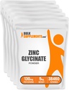 BulkSupplements.com çinko Glycinate Toz - çinko Tamam, Immune Desteği için Mineral Supplement - Gluten Free, 130 mg per Service, 5kg (11 lbs) (Pazarlama paketi)