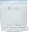 Kelly Vanilla Plant-Based Protein Toz, Vegan 20G Protein 8G Fiber 0 Net Carb (3 Malzemeler, 20 Hizmet) 9 Amino Asits+3 BCAAs No Soy, No Dairy, Stevia-Free, No Sugar 1.68lb 760g