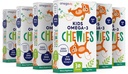 Omega 3 Gummies - Ultra-High DHA Chewable Gel Gummy - Çocuklar Beyin ve Göz Sağlığı - Şekersiz Doğal Meyve Flavor - Çocuklar Omega 3 Balık Yağı (6 Pack)