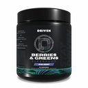 Driven B&G μούρα & Πράσινα Superfood Powder, 30 Services - Organic Plant Based Formula with Probiotics & Digestive Enzymes -Supports Recovery, Health Digestion, and Immune Function