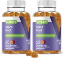 Viteey Black Maca Root Gummies - Drive, Passion & Energy Support - Siyah Maca Root for Men & Women - Vegan, Gluten Free - 120 Count