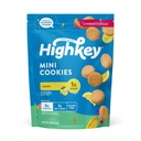 HighKey Lemon Mini Cookies - Low Sugar Snacks, Keto Friendly, Low Carb, Gluten Free, 6g Protein - Almond Flour Shortbread Sweet Treats with No Added Sugar - 2.0 Ounce (Pack of 3)