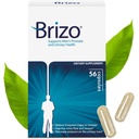 Brizo Prostate Συμπληρώματα Υγείας για τους άνδρες - Φυτικές κάψουλες για τους άνδρες ουρική υγεία - Μείωση της συχνής ούρησης - 1 μήνα προσφοράς