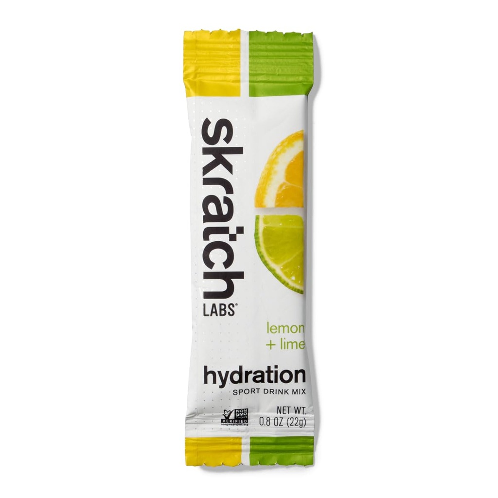 Skratch Labs Sport Hydration Lemon Lime Single Drink Mix, 0.8 OZ