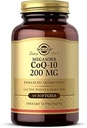 Solgar Megasorb CoQ-10 200 mg, 60 Softgels - Kalp ve Beyin Fonksiyonu - Coenzyme Q10 Supplement - Geliştirilmiş Aborpsorb, Dairy Free - 60 Hizmetler