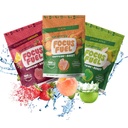 FocusFuel Energy Chews – Trial Size Variety Sample Pack (9 services) – 100mg καφεΐνη + Alpha GPC + L-Θεανίνη + B12, Μαγνήσιο – Ροδάκινο, Πράσινο μήλο, φράουλα Λεμονάδα Γεύσεις – Δεν συντριβή ή Jitters