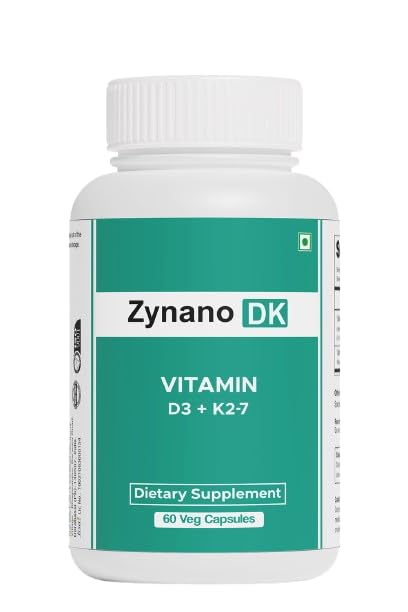 DK | Vegan Vitamin D3 10000 IU, Vitamin K2 120 Mcg with MCT Powder, Vegetarian Vitamin D3 K2 for Women and Men,Lichen Vitamin D3-60 Gluten Free Capsules