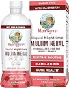 MaryRuth Organics Liquid Nighttime Multimineral | No Melatonin | Bedtime Routine | Magnezyum Citrate | Kalsiyum | çinko | Vitamin D3| 4 Flavors | Vegan | Sugar Free | Gluten Free | 32 Oz