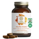 PURE SYNERGY Vita·Min·Vitality | Erkekler için Doğal Çokvitamin | Organik Tüm Gıdalarla Yapılan Günlük Multivitamin | Enerji, Stres ve Immune Desteği (60 Tablet)