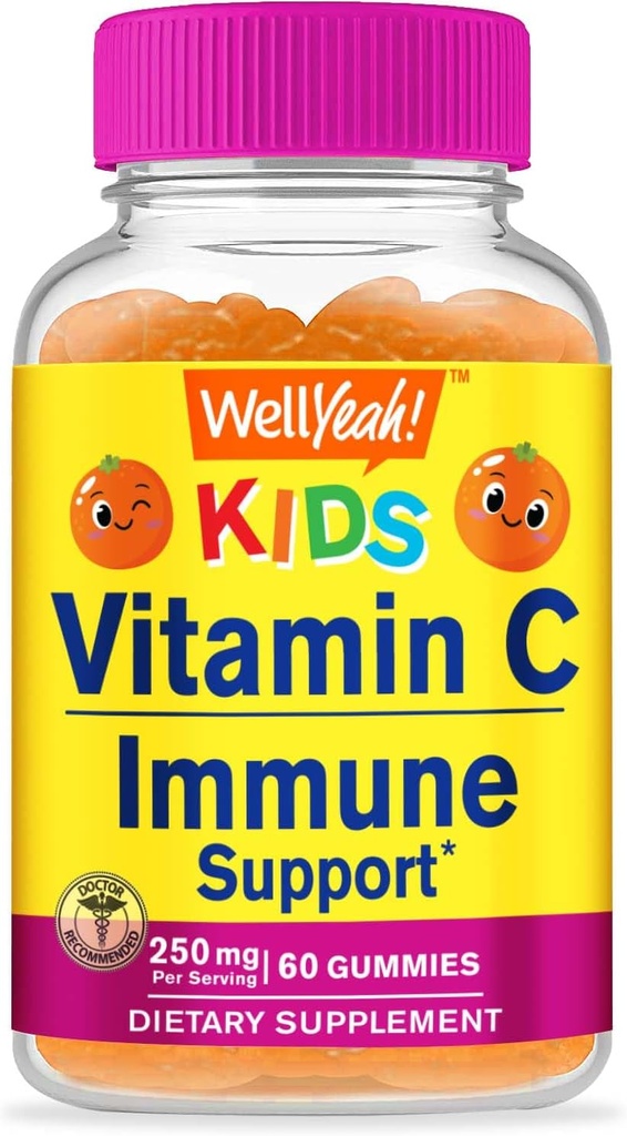 WellYeah Παιδιά Βιταμίνη C Gummies (250mg) - 60 Gummies