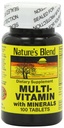 Nature's Blend NAT B MULTIVITAMIN & MIN TB, Ποικιλία, 100 κόμης