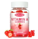 Vitamin A 25000 IU Gummies, 60 Count Chewable Immune & Bones VIT A Gummy, Strawberry Flavor Vitamins, Natural & Delicious