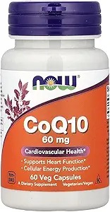 Şimdi Gıdalar CoQ10, 60 mg, 60 Veg Capsules