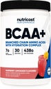 Nutricost BCAA + Hydration Toz (Raspberry Lemonade) 30 Servisler - Hydration Complex - Gluten-Free, Non-GMOMO