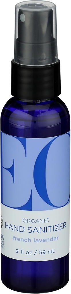 EO Hand Sanitating Spray Organic Lavender 2 oz Liquid