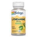 SOLARAY L Theanine 200mg, Συμπλήρωμα Υποστήριξης Mood με Βιταμίνη B6 - Ηρεμητική Υποστήριξη Κατά τη διάρκεια του περιστασιακού στρες - Φυσικό άρωμα λεμόνι Lime - 60-Ημέρα Εγγύηση, Εργαστήριο Επαληθευμένο - 30 Μερίδες, 30 Μασώμενα