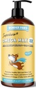 Fish Oil Wonder Paws για σκύλους - Ωμέγα 3 για σκύλους από την Αλάσκα Σολομός, Cod & Krill Oil - EPA DHA λιπαρά οξέα - Λιγότερη χύτευση & φαγούρα - Δέρμα, κοινή, ανοσοποιητική & καρδιακή υγεία - συμπλήρωμα υγρού (16 oz)