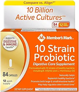 Üye Mark 5X Probiyotik Digestive Care Supplement - 2/42ct. Şişeler