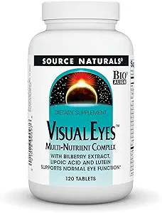 Source Naturals Visual Eyes, Multi-Nutrient Kompleksi - 120 Tablet