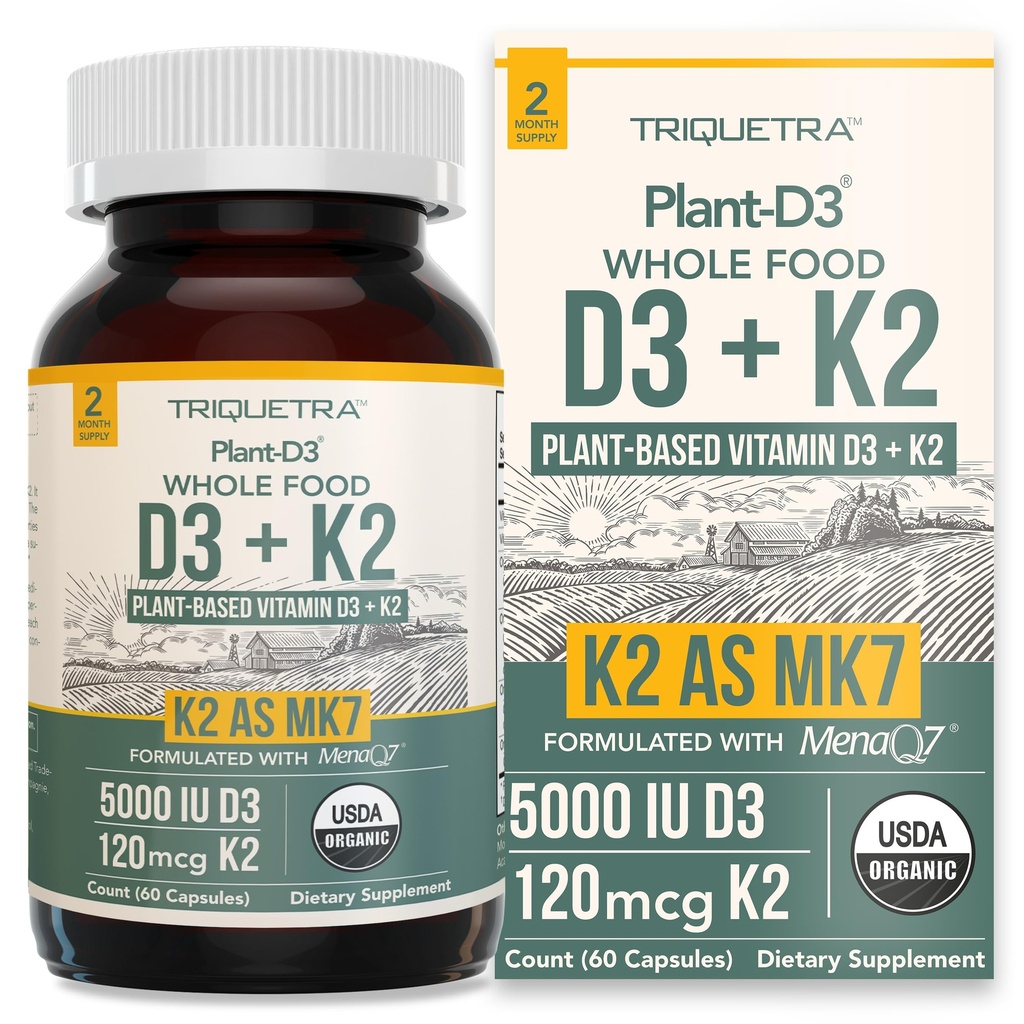 Βιολογικό φυτό D3 + K2 