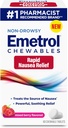 Emetrol Non-Drowsy Nausea Relief - Chewable Medical for Upset Stomach - Pharmacist Önerilen Nausea Relief - karma Berry Flavor, 60 Tabletler