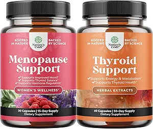 Kadınlar için Herbal Menopause Tamamını Tamamlayın - Multibenefit Menopause Relief Hormon Dengesi ve Herbal Thyroid Support Complex - Mood Advancedr Energy Supplement for Yourroid Health