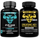 Prime Labs L Arginine (60 ct) + Κάψουλες HCl Κρεατίνης (60 ct)
