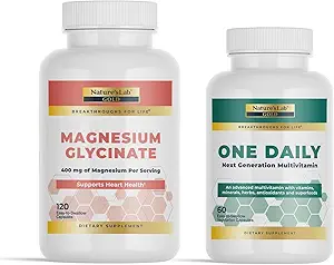 Nature's Lab Gold One Daily Multivitamin + Magnezyum Glycinate