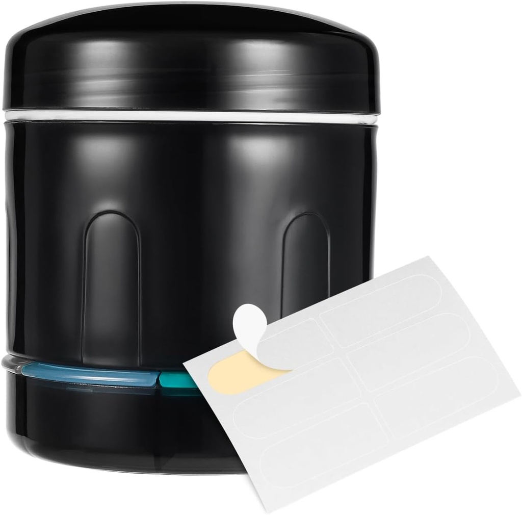 Sukuos Büyük Pill Günlük Geniş Açılış Tasarımı ile Organize Edilecek, Kombine Pill Şişe Organize Edici ile 6 & 7 Karşılaştırmalı, Haftalık Pill Box Çeşitli Tıpları / Yararlıları tutmak için, 12 Adet Etiketler içerir