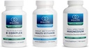 Equilife - Aktif B Kompleksi (60 ct.), Full Spectrum (180 ct.), Daily Active Multi-Vitamin (30 hizmet)