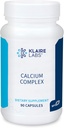 Klaire Labs Calcium Complex - Certified BSE-Free Calcium Microcrystalline Hydroxyapatite & Citrate with Phosphorus (90 Capsules)