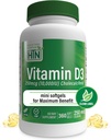 Sağlık Thru Beslenme Vitamini D3 10.000iu 360 Az Yararlı Yıl Supply | 250 Telefon Cholecalciferol | 3rd Parti Test Edildi | Non-GMO USP Organik EVOO | Immune Health Support