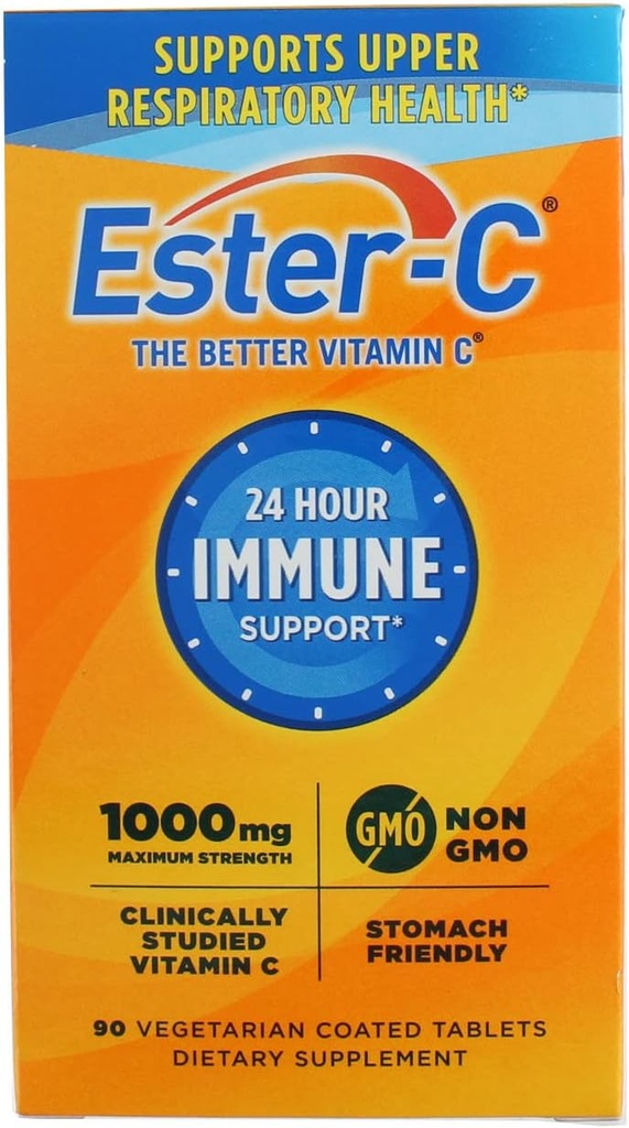 Ester-C Vitamin C, 1000 mg Tabletler, 90-Kır Şişe Şişe