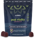 Κορυφή ζωτικότητα Shilajit Gummies Ιμαλαΐων για τη δύναμη, την ενέργεια και την βέλτιστη υγεία – Χωρίς ζάχαρη, Vegan, όλα τα φυσικά – Γνωστική εστίαση, ανάκτηση, ανοσία – Watermelon Flavor, 60ct