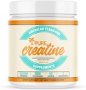 American Standard Supplements Pure Creatine Monohydrate Micronized Powder - Micronized Creatine Monohydrate Powder - Unflavored - 5000mg per Serving - 60 Servings (300g)