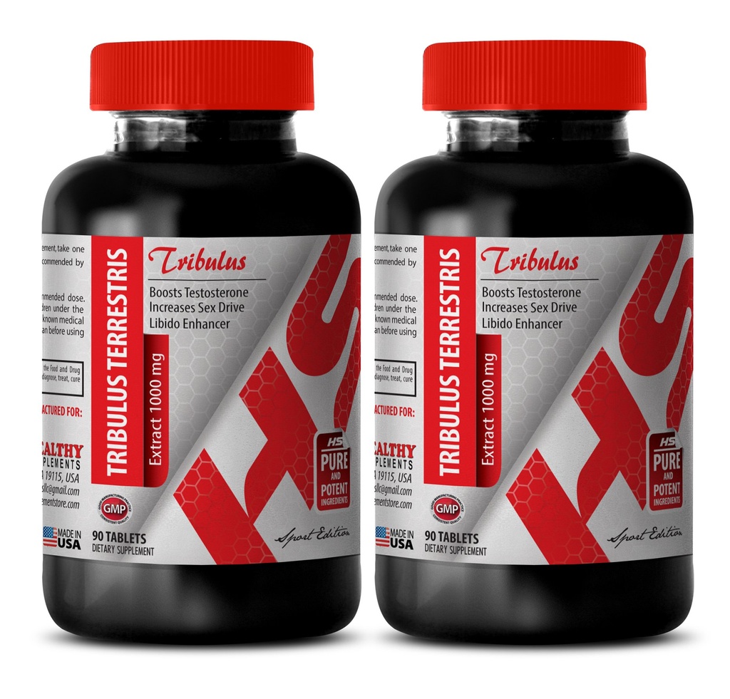TRIBULUS TERRESTRIS Extract, tribulus terrestris for Men, Daily Herbal Supplement, Vegan-Friendly Supplement, Tribulus Capsules, Ancient Herb Extract, 2Bot