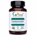 Gokshura (Tribulus terrestris) – USDA Organic, 1500 mg per Serving, Whole Herb Powder, No Extract, NPOP & BioAgriCert Certified, 90 Caplets