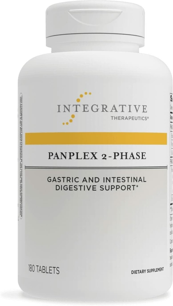 Bütünleştirici Tedaviler Panplex 2Phase - Digestive Health ve Intestinal Tract Support * - Gluten-Free - 180 Count (90 hizmet)