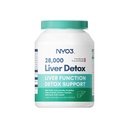 NYO3 Süt Butle 200 mg Liver Detox Supplement with Dandelion Root & Artichoke Extract | 60 Capsules | Silymarin Antioxy Support,Liver Cleanse & Herbal Health Supplement